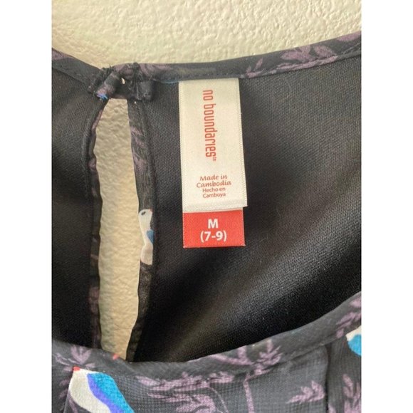 No Boundaries Flutter Sleeve Dress Sz M - Picture 4 of 5